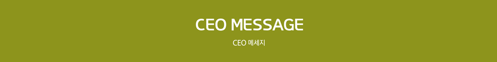 CEO MESSAGE